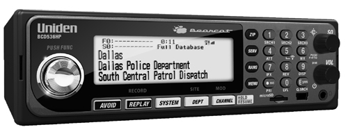 How can you find local codes and radio channels for a police scanner?
